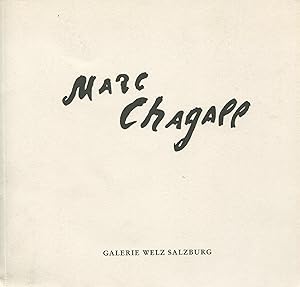 Bild des Verkufers fr Marc Chagall zum 85. geburtstag. Gemalde, Gouachen, mischtechniken, lithograpien zum Verkauf von Studio Bibliografico Marini