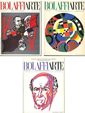 Bolaffiarte. 1977, Anno VIII, Numero 66 - 1980, Anno XI, Numeri 95, 101