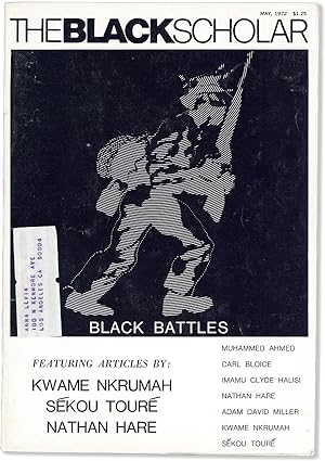 Seller image for The Black Scholar: Journal of Black Studies and Research - Vol.3, No.9 (May, 1972) for sale by Lorne Bair Rare Books, ABAA