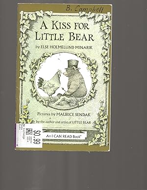 Seller image for A Kiss for Little Bear for sale by TuosistBook