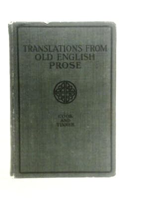 Imagen del vendedor de Select Translations from Old English Prose a la venta por World of Rare Books