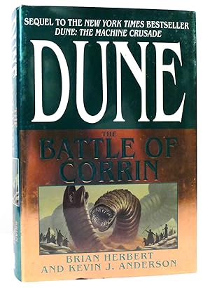 Imagen del vendedor de DUNE The Battle of Corrin a la venta por Rare Book Cellar