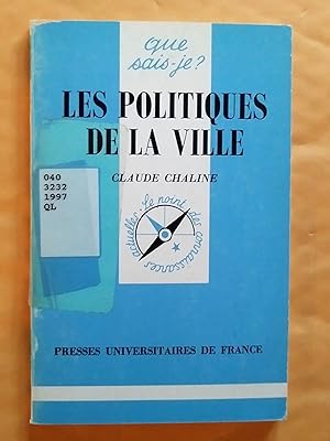 Les politiques de la ville