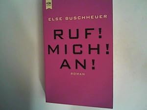 Bild des Verkufers fr Ruf! Mich! an! zum Verkauf von ANTIQUARIAT FRDEBUCH Inh.Michael Simon