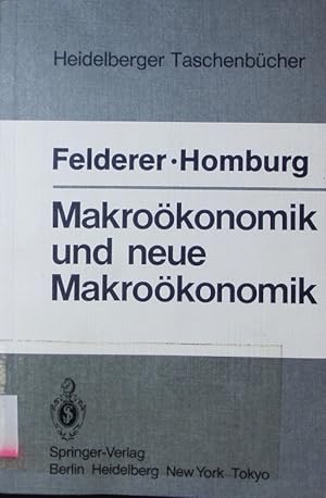 Seller image for Makrokonomik und neue Makrokonomik. for sale by Antiquariat Bookfarm