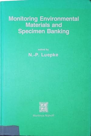 Bild des Verkufers fr Monitoring environmental materials and specimen banking. Proceedings of the international workshop, Berlin (West), 23-28 October 1978. zum Verkauf von Antiquariat Bookfarm