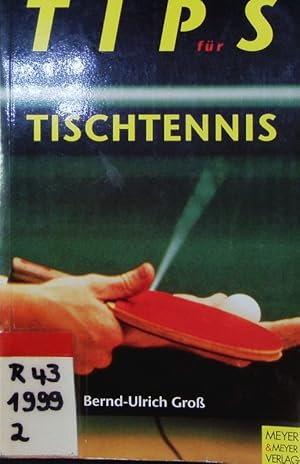 Bild des Verkufers fr Tips frs Tischtennis. zum Verkauf von Antiquariat Bookfarm