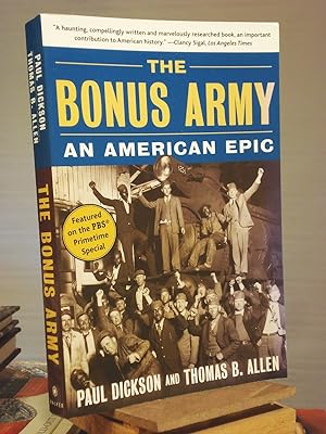 Seller image for The Bonus Army: An American Epic for sale by Henniker Book Farm and Gifts