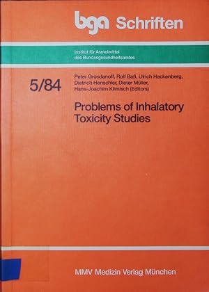 Seller image for Problems of inhalatory toxicity studies. for sale by Antiquariat Bookfarm