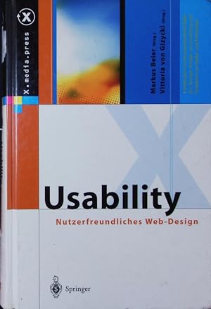 Image du vendeur pour Usability. Nutzerfreundliches Web-Design ; mit 24 Tabellen. mis en vente par Antiquariat Bookfarm
