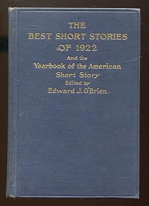 Seller image for The Best Short Stories of 1922 and the Yearbook of the American Short Story for sale by Between the Covers-Rare Books, Inc. ABAA