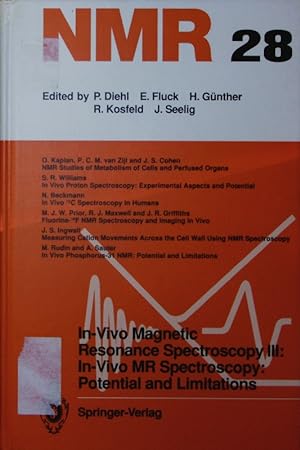 Seller image for In-vivo magnetic resonance spectroscopy. for sale by Antiquariat Bookfarm