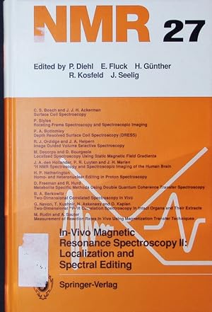 Seller image for In-vivo magnetic resonance spectroscopy. for sale by Antiquariat Bookfarm