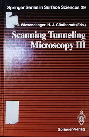 Bild des Verkufers fr Scanning tunneling microscopy. zum Verkauf von Antiquariat Bookfarm