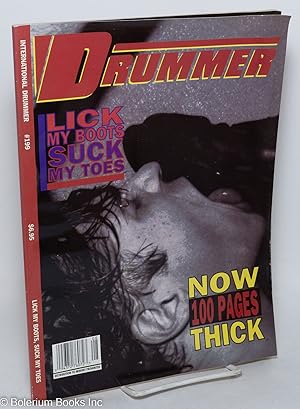 Imagen del vendedor de International Drummer #199: Lick My Boots, Suck My Toes a la venta por Bolerium Books Inc.