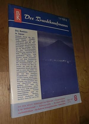 Seller image for BK Der Bankkaufmann Nr. 8 August 1967 for sale by Dipl.-Inform. Gerd Suelmann