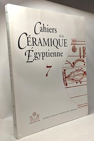 Bild des Verkufers fr Cahier de la cramique gyptienne 7 zum Verkauf von crealivres