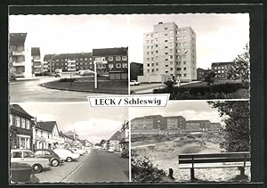 Seller image for Ansichtskarte Leck / Schleswig, Ansichten der Stadt for sale by Bartko-Reher