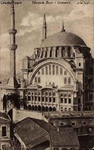 Bild des Verkufers fr Ansichtskarte / Postkarte Konstantinopel Istanbul Trkei, Mosquee Noir- i Osmonie zum Verkauf von akpool GmbH