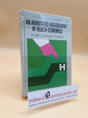 Bild des Verkufers fr Annotated Bibliography of Health Economics zum Verkauf von Roland Antiquariat UG haftungsbeschrnkt