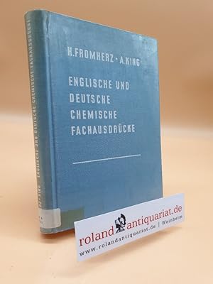 Imagen del vendedor de Englische und deutsche chemische Fachausdrcke. = German-Engish Chemical Technology. a la venta por Roland Antiquariat UG haftungsbeschrnkt