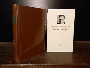 Raymond Queneau. uvres complètes. Tome 1. Édition établie par Claude Debon. (= Bibliothèque de l...