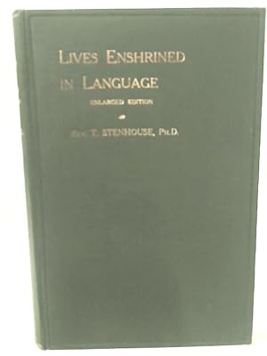 Bild des Verkufers fr Lives Enshrined In Language zum Verkauf von World of Rare Books