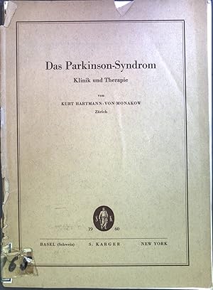 Bild des Verkufers fr Das Parkinson-Syndrom : Klinik und Therapie. Bibliotheca psychiatrica et neurologica ; Fasc. 109 zum Verkauf von books4less (Versandantiquariat Petra Gros GmbH & Co. KG)