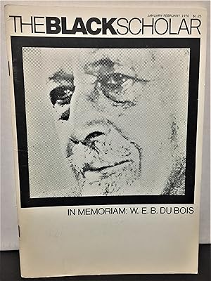 Bild des Verkufers fr In Memoriam W.E.B. DuBois: The Black Scholar Volume 1 Number 3-4 January-February 1970 zum Verkauf von Philosopher's Stone Books