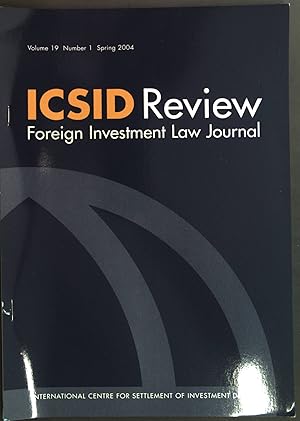 Bild des Verkufers fr After Tecmed: Most-Favored-Nation Clauses in Investment Protection Agreements. - ICSID Review Vol.19 Number 1. zum Verkauf von books4less (Versandantiquariat Petra Gros GmbH & Co. KG)