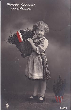 Bild des Verkufers fr Postkarte - Herzlichen Glckwunsch zum Geburtstag zum Verkauf von Buchhandlung & Antiquariat Rother