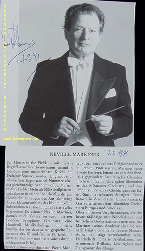 Imagen del vendedor de eigenhndig signierte und datierte Portraitseite. a la venta por Antiquariat Bebuquin (Alexander Zimmeck)