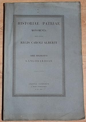 Historiae patriae monumenta edita iussu regis Caroli Alberti. Volume XIII. Chartarum, III. Codex ...