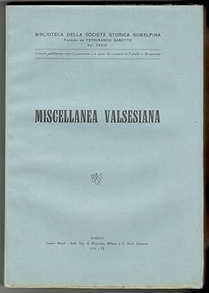 Miscellanea valsesiana