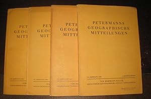 Immagine del venditore per Petermanns Geographische Mitteilungen. 110. Jahrgang 1966, komplett mit den Heften 1 - 4. venduto da Antiquariat Carl Wegner