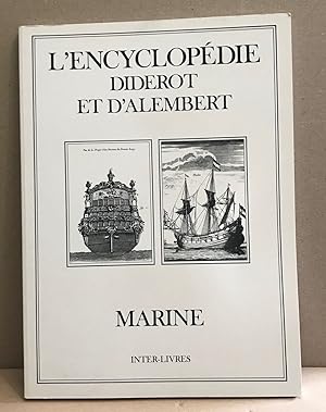L'encyclopédie diderot et d'alembert / marine