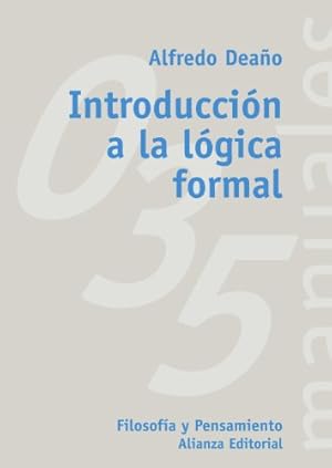 Imagen del vendedor de INTRODUCCIN A LA LGICA FORMAL a la venta por Libros Tobal