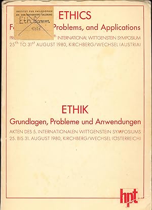 Imagen del vendedor de Ethik Grundlagen, Probleme und Anwendungen a la venta por avelibro OHG