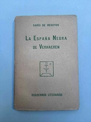 Imagen del vendedor de La Espaa Negra de Verhaeren a la venta por Apartirdecero