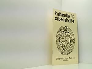 Bild des Verkufers fr Die Siebenbrger Sachsen, kulturelle Arbeitshefte Nr. 28, zum Verkauf von Book Broker