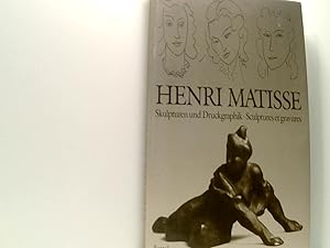 Bild des Verkufers fr Henri Matisse Skulpturen und Druckgraphik / Skulptures et Gravures (u0h) (zweisprachig) zum Verkauf von Book Broker