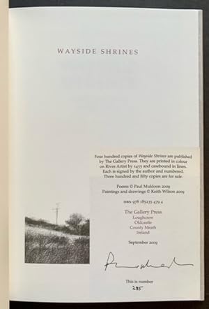 Seller image for Wayside Shrines for sale by APPLEDORE BOOKS, ABAA