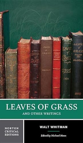 Bild des Verkufers fr Leaves of Grass and Other Writings zum Verkauf von AHA-BUCH GmbH