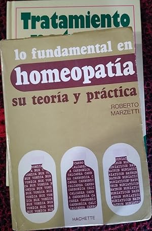 LO FUNDAMENTAL EN HOMEOPATÍA su teoría y práctica + TRATAMIENTO NATURAL DE LAS ALERGIAS (2 libros)