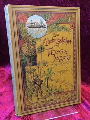 Imagen del vendedor de Eine Erholungsfahrt nach Texas und Mexico. Tagebuchbltter. Mit Initialen von A. T. Bargum. a la venta por Altstadt-Antiquariat Nowicki-Hecht UG