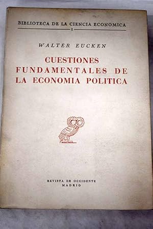 Cuestiones fundamentales de la economía política