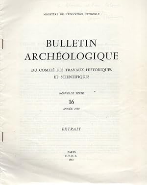 Image du vendeur pour Bulletin archologique des Travaux historiques et scientifiques . 16. Extrait. l'eglise romane de Bayons (Alpes-de-haute-Provence ) et ses travaux aux XVIIe et XVIIIe sicles mis en vente par dansmongarage