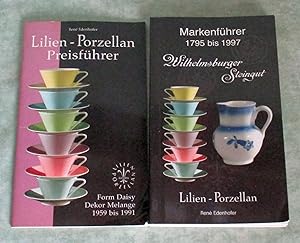 EDENHOFER Preisführer Lilien-Porzellan 1795-1997 2 NEUE BÜCHER Markenführer 