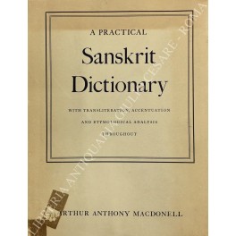 Bild des Verkufers fr A practical Sanskrit Dictionary with transliteration, accentuation and etymological analysis throughout zum Verkauf von Libreria Antiquaria Giulio Cesare di Daniele Corradi