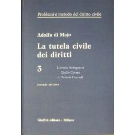 Immagine del venditore per La tutela civile dei diritti venduto da Libreria Antiquaria Giulio Cesare di Daniele Corradi